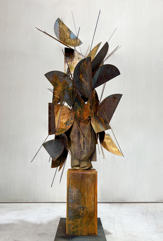 Manolo Valdés, Steel Butterflies, 2025