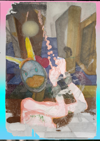 Tamara K. E., With Glowing Skin and Liquid Heart (aus der Serie: Revisiting Fear), 2014 – 2019