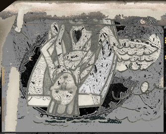Tamara K. E., The Interview Room (aus der Serie: Farewelling Junkyard), 2014 – 2019