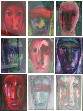 Herbert Beck, Faces of the World (9-teilig), 1995-2009