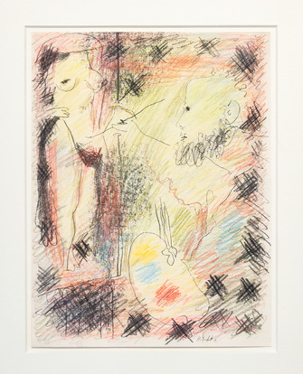 Pablo Picasso, Le peintre et son modèle, 1965