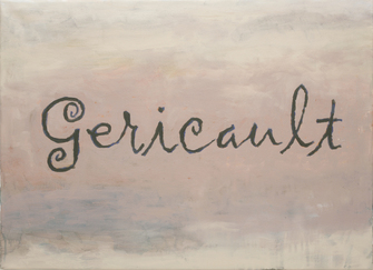 Heribert C. Ottersbach, Géricault (from the series "Signatur mit Bild"), 2015, &copy; H.C. Ottersbach + VG Bild-Kunst, Bonn