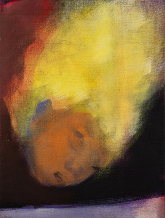 Leiko Ikemura, Floating Head (yellow), 2008, &copy; Leiko Ikemura + VG Bild-Kunst, Bonn