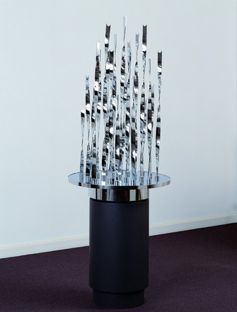Heinz Mack, Kleiner Stelenwald (Small Stele Forest), 1960