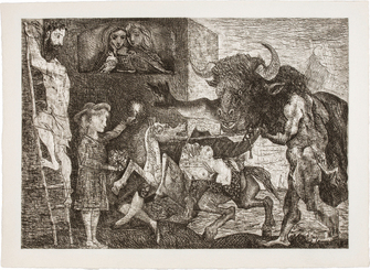 Pablo Picasso, La Minotauromachie, 1935