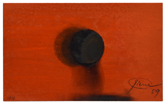 Otto Piene, Rauchzeichnung 104, 1959