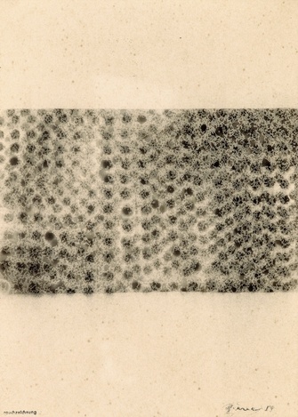 Otto Piene, Rauchzeichnung, 1959