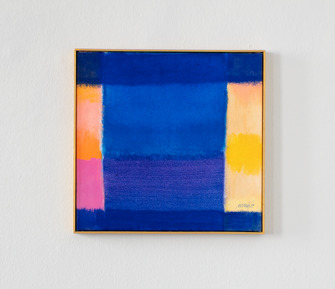Heinz Mack, Ohne Titel (Chromatische Konstellation), 2023