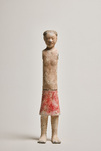 China, Han-Dynastie (206 v. Chr. - 220 n. Chr.), Stickman mit Rock, 206 v. Chr. - 220 n. Chr.