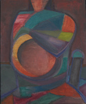 Herbert Beck, Figur mit Mondsichel, 1964