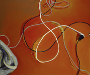 Norbert Tadeusz, Schnüre quer, 1979, &copy; VG Bild-Kunst, Bonn