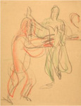Ernst Ludwig Kirchner, Totentanz der Mary Wigman, 1926