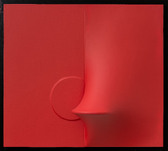 Agostino Bonalumi, Rosso, 1968