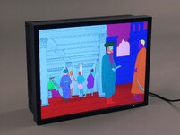 Michael Craig-Martin, Deconstructing Piero, 2005, &copy; Beck & Eggeling International Fine Art