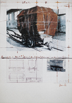 Christo, Package on a Hunt (Projekt für Goslar), 1988