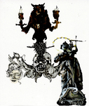 Wolf Hamm, o.T. (Studie zu: Kronzeuge), 2021