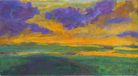 Emil Nolde, Herbstwolken, Friesland, 1927, &copy; Nolde Stiftung Seebüll