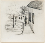August Macke, Haus bei der Anlage, 1909/10, &copy; Beck & Eggeling