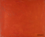Serge Poliakoff, Rouge monochrome, 1960