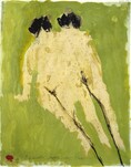 Victor Kraus, Sitzendes sapphisches Paar II, 2012