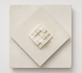 Hal Busse, o.T. (Flächenrelief (weiß)), 1957