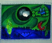 Marc Chagall, Quai de Bercy, 1954