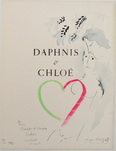 Marc Chagall, Daphnis und Chloé (Frontispiz), 1960/61, &copy; VG Bild-Kunst, Bonn