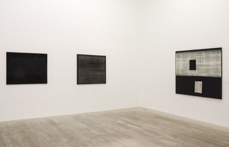 HEINZ MACK. ZERO-MALEREI, Akademie-Galerie – Die Neue Sammlung, Düsseldorf, 2017 (c) Beck & Eggeling International Fine Art