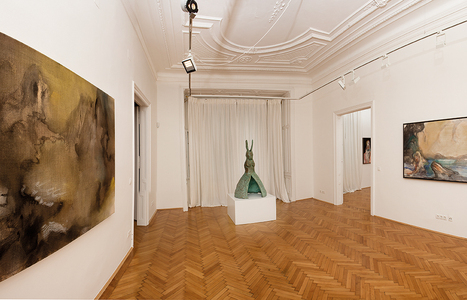 Leiko Ikemura, Beck & Eggeling, Wien, 2017 (c) Peter Schuhböck