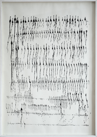 Oskar Holweck, Zeichnung "29_VIII_68/2", 1968