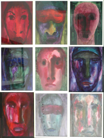Herbert Beck, Faces of the World (9-teilig), 1995-2009