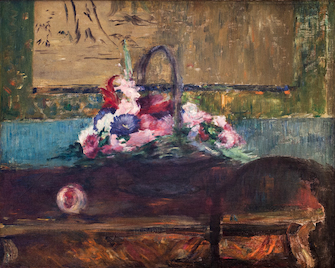 Édouard Manet, Panier fleuri, 1880