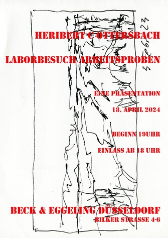 Heribert C. Ottersbach, Laborbesuch, &copy; H.C. Ottersbach + VG Bild-Kunst, Bonn
