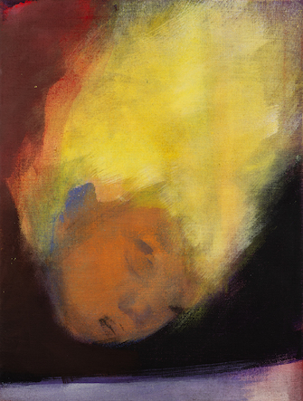 Leiko Ikemura, Floating Head (yellow), 2008, &copy; Leiko Ikemura + VG Bild-Kunst, Bonn
