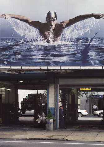 Thomas Wrede, Swimmer (from the series 'Manhattan Picture Worlds'), 2002, &copy; Thomas Wrede, VG Bild-Kunst, Bonn