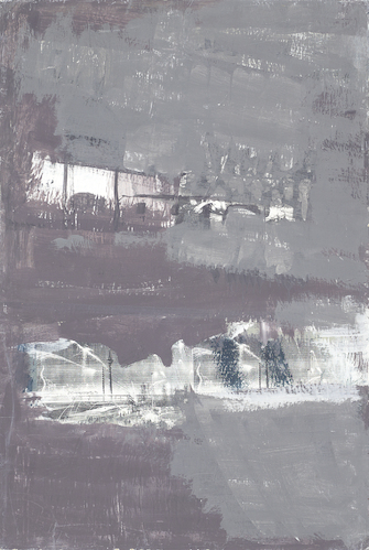 Chris Reinecke, Demonstration bei Nacht, 1989, &copy; © Chris Reinecke, photo: Mareike Foecking