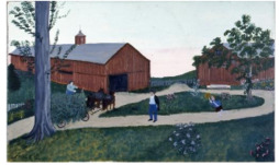 Grandma Moses, Bringing in the Hay, 1940 (oder früher)