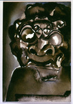 Francesco Clemente, Demon (aus der Serie: Iseh Grisailled), 1996