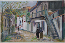 Maurice Utrillo, Le Maquis à Montmartre