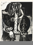 Pablo Picasso, Femme au Fauteuil no. 1 (Le manteau polonais), 1948 (23. Dezember)