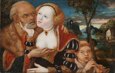 Monogrammist HS, Il matched Couple with fluting Boy, &copy; © Caretto & Occhinegro, Turin
